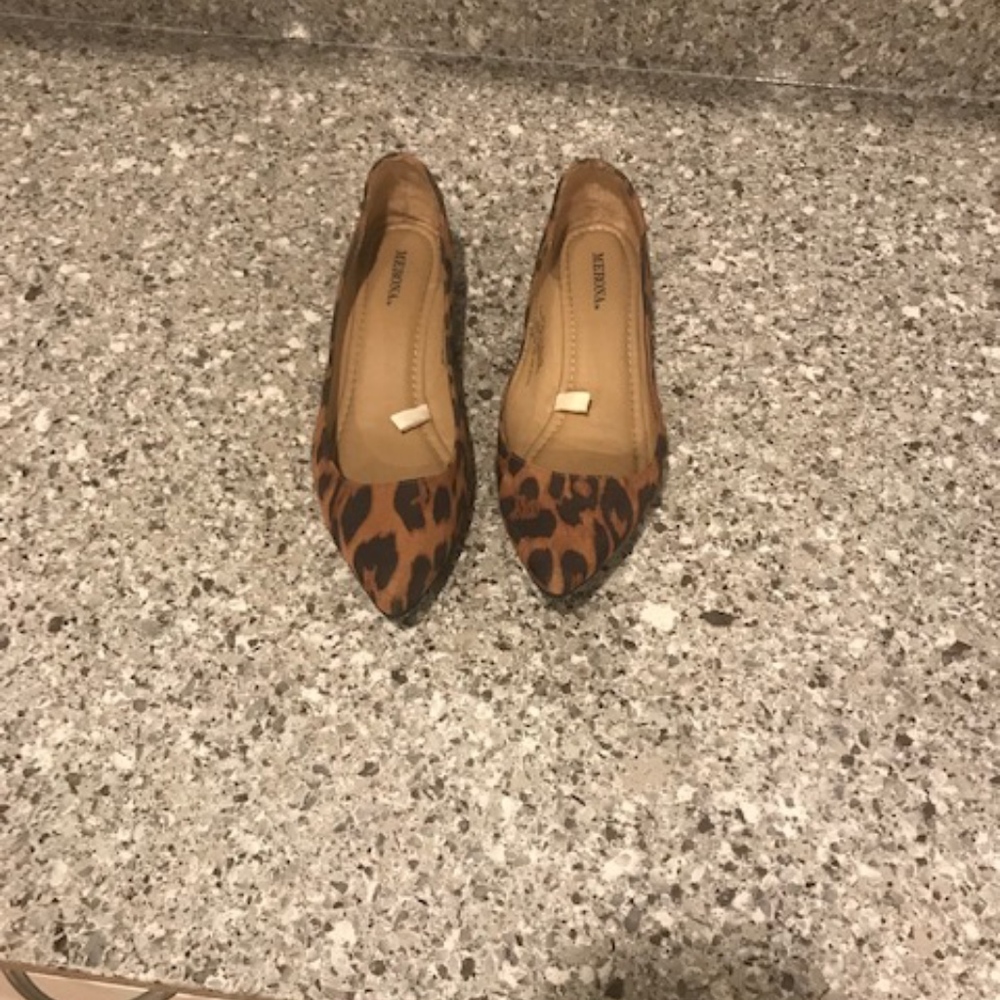 Cheetah Print Flats 8.5